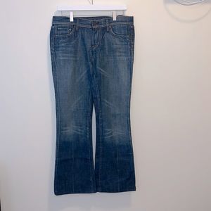 Citizens of Humanity Jeans Ingrid Stretch Low Waist Flair Size 29